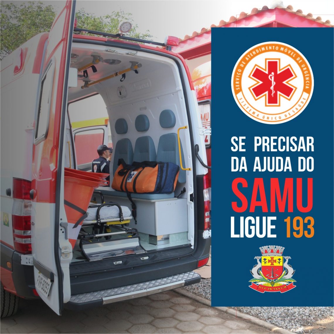 Com problemas na rede telefônica, acionamento do SAMU pode ser realizado pelo 193 Tamoios News Com problemas na rede telefônica, acionamento do SAMU pode ser realizado pelo 193 Tamoios News