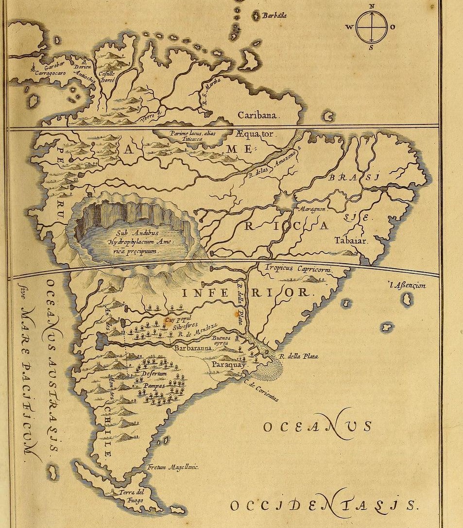 MAPA ANTIGO DO BRASIL Tamoios News